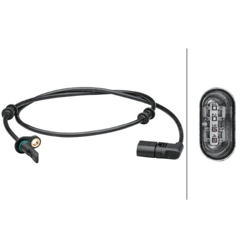 Hella ABS Wheel Speed Sensor Rear 6PU 012 679-471