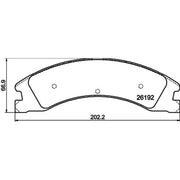 Mintex Brake Pad Set MDB3901