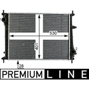 Mahle Engine Radiator CR 1999 000P