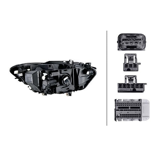 Hella Headlight Headlamp LED Left 1LX 011 930-931