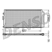 Denso Air Conditioning Condenser fits Abarth 500 / 595 / 695 2008 on 1.4