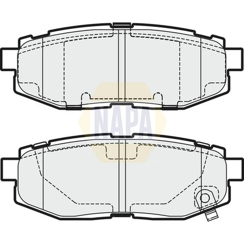 NAPA Rear Brake Pad Set NBP1773