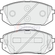 Fahren Front & Rear Brake Discs & Pads fits Hyundai Kona 2017-2023 1.0