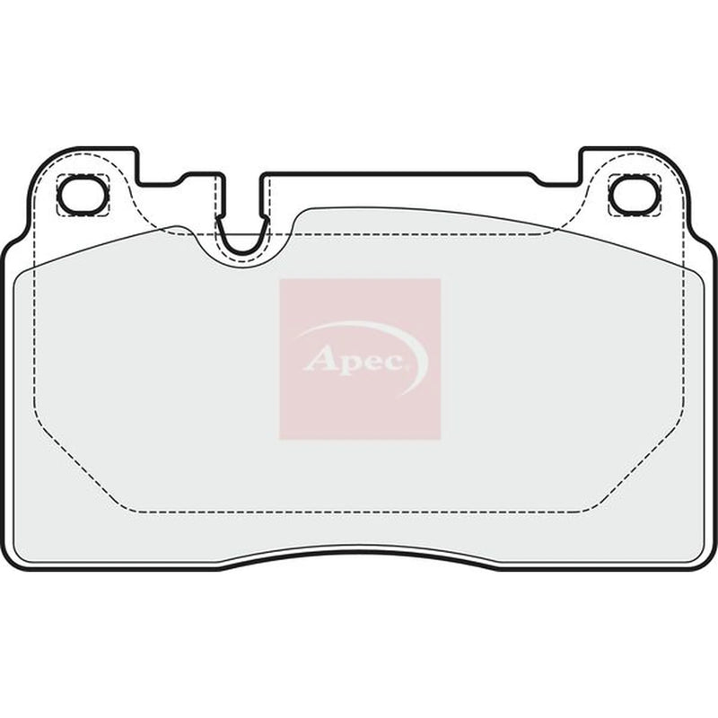 Apec Front Brake Pad Set PAD1936