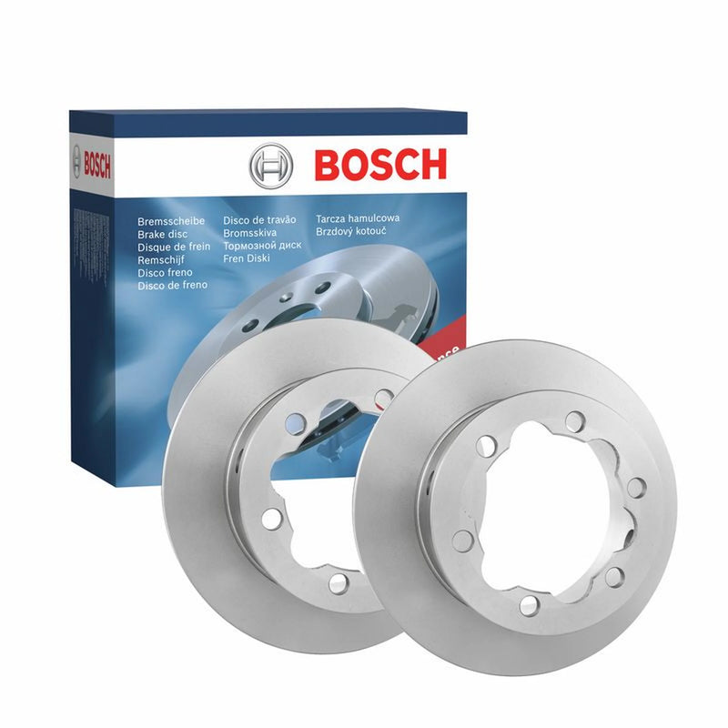 Bosch 2 x Vented Rear Brake Discs 0986478555-x2