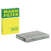 MANN-FILTER Cabin Air Filter (Pollen Filter) Driver's Side CUK 2743