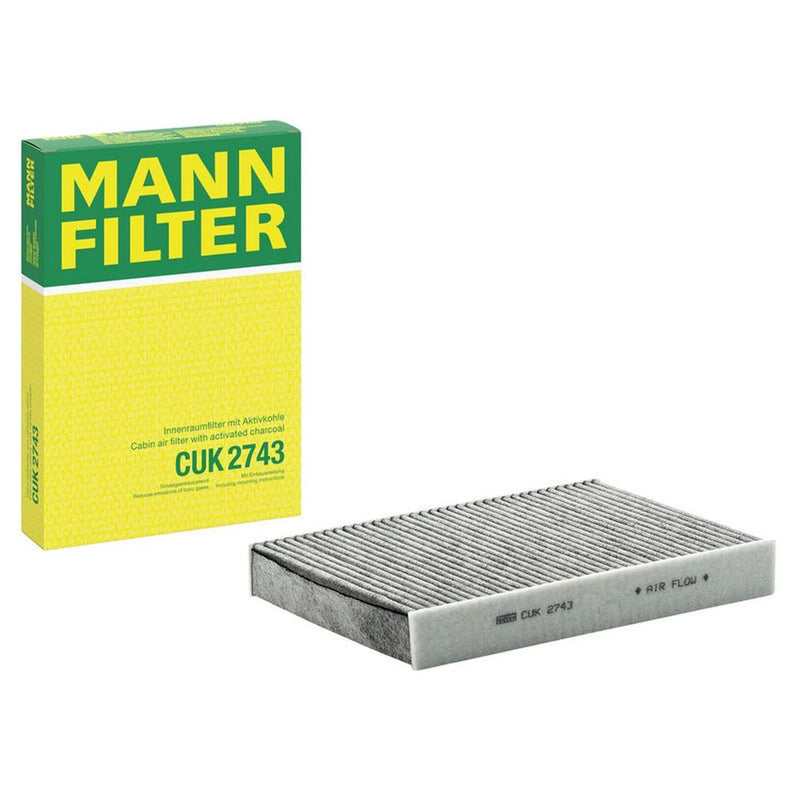 MANN-FILTER Cabin Air Filter (Pollen Filter) Driver's Side CUK 2743