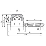 Bosch Electrical Switch 0 986 340 010