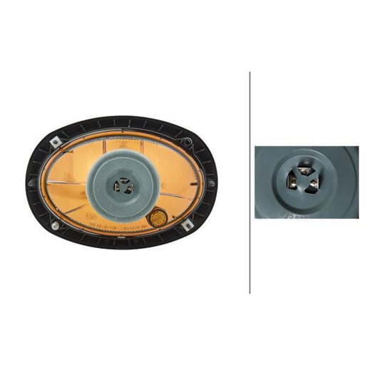 Hella Headlight Headlamp H4 Left 1AB 996 157-081