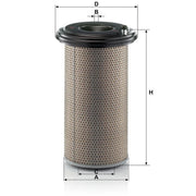 MANN-FILTER Engine Air Filter C 24 650/3