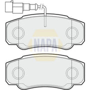 NAPA Rear Brake Pad Set NBP1040