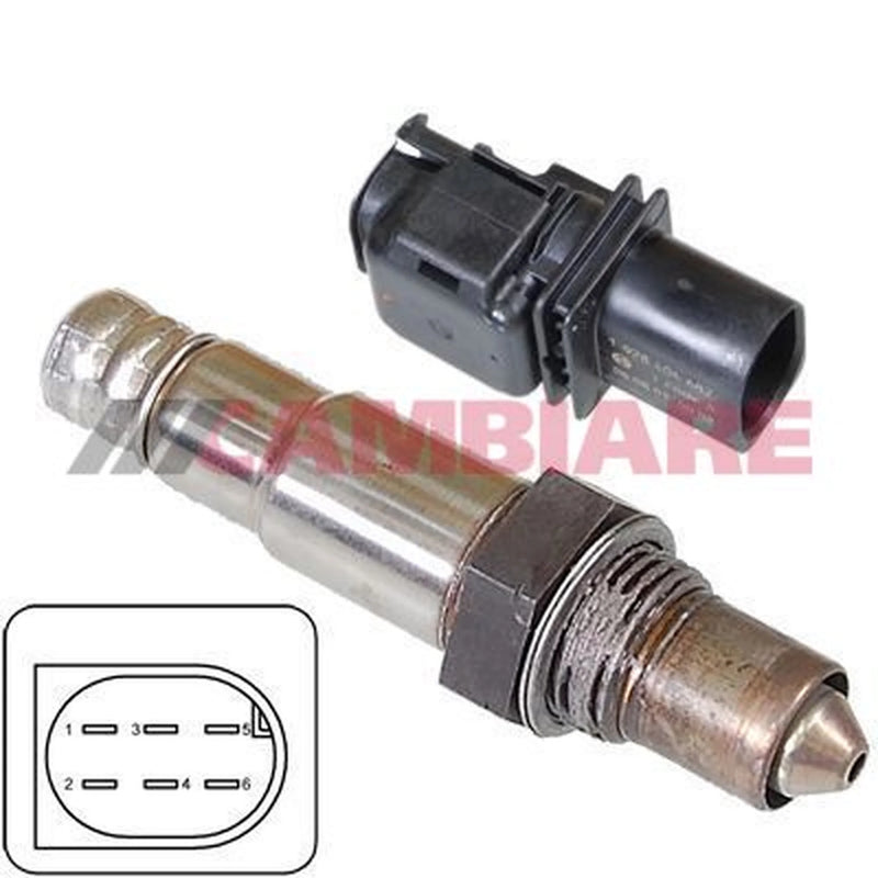Cambiare O2 Lambda Oxygen Sensor Right Front VE381403
