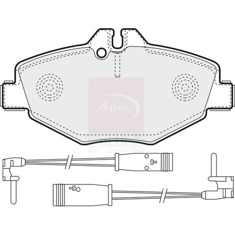 Apec Front Brake Pad Set PD3330