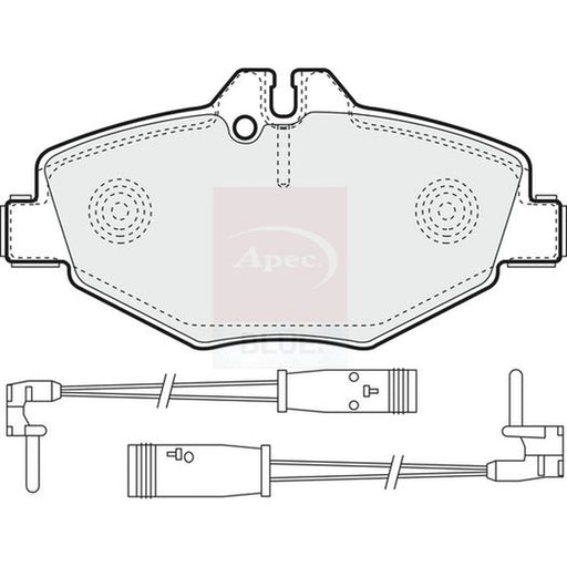 Apec Front Brake Pad Set PD3330