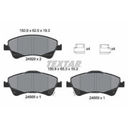 Textar Front Brake Pad Set 2466801