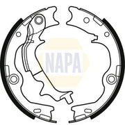 NAPA Parking Brake Shoe Set NBS5056