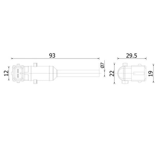 Mahle Coolant Level Switch CRTX 8 000S