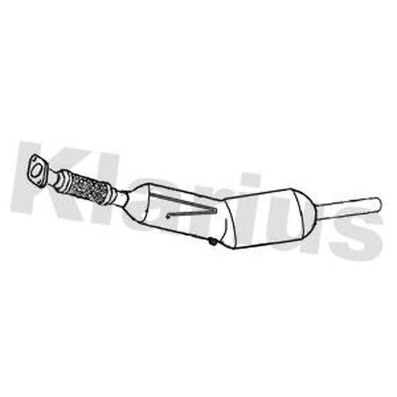Klarius Diesel Particulate Filter W/Cat T/A 390587