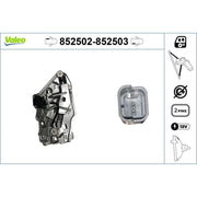 Valeo Electric Window Regulator Lifter Right Rear 852503