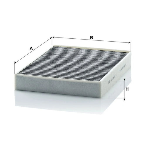 MANN-FILTER Cabin Air Filter (Pollen Filter) CUK 2847