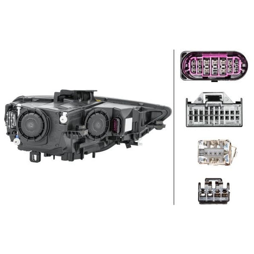 Hella Headlight Headlamp PSY24W Left 1EL 010 740-311