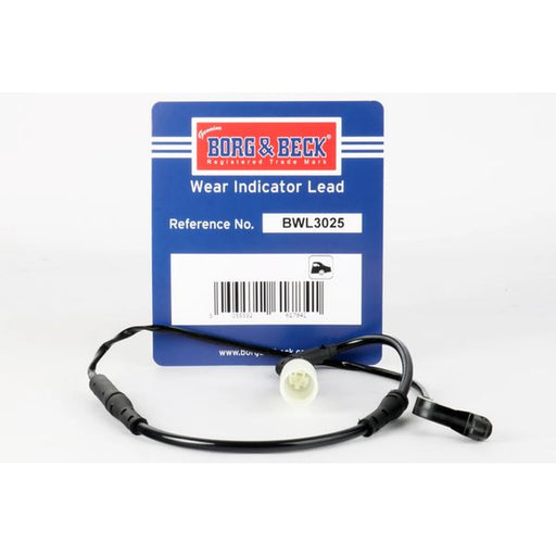 Borg & Beck Brake Pad Wear Sensor Rear BWL3025