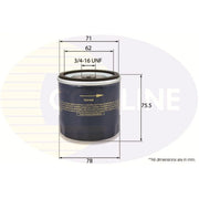 Comline Engine Oil Filter EOF049