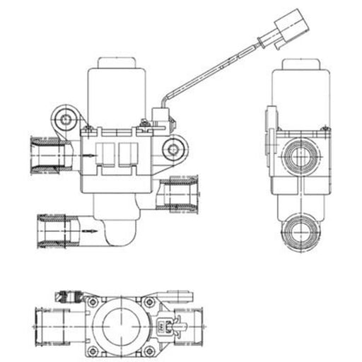 Mahle Air Conditioning Solenoid Valve AVS 2 000P