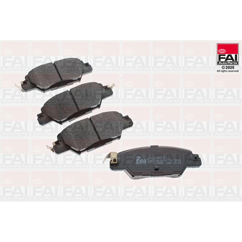 FAI Rear Brake Pad Set BP332