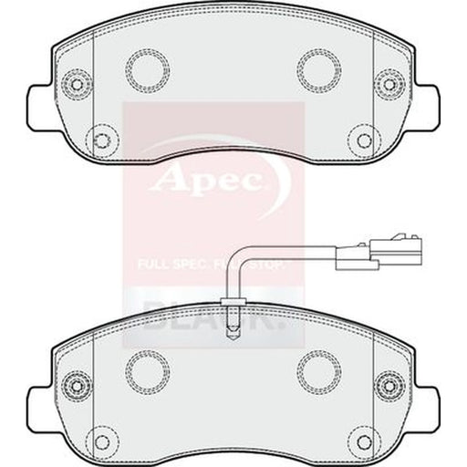 Apec Front Brake Pad Set PAD1797B
