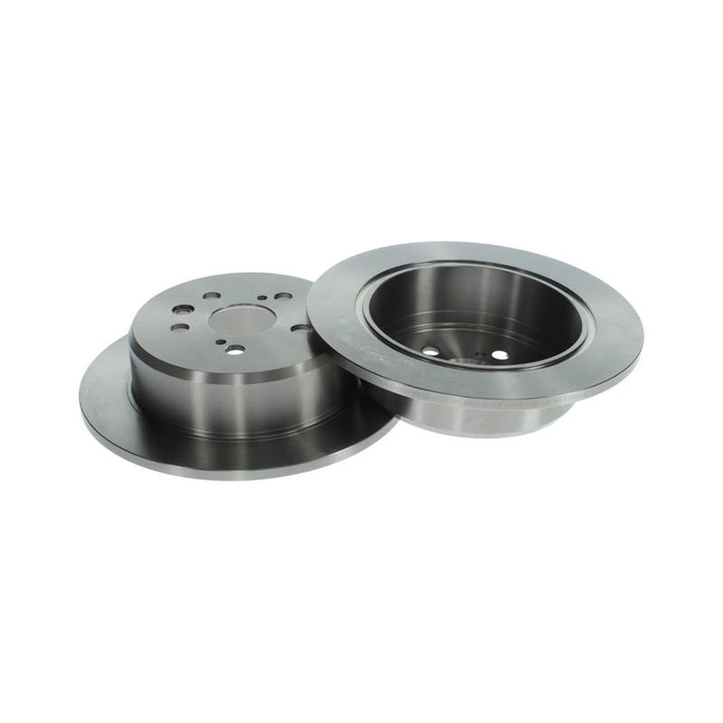 Bosch 2 x Solid Rear Brake Discs 0986479483-x2