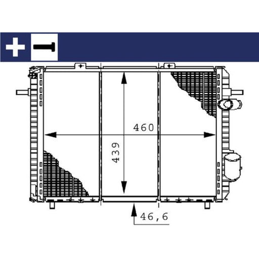 Mahle Engine Radiator CR 148 000S