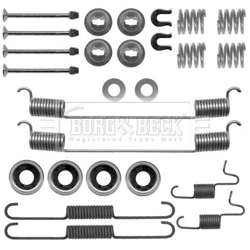 Borg & Beck Brake Shoe Accessory Kit Rear BBK6222