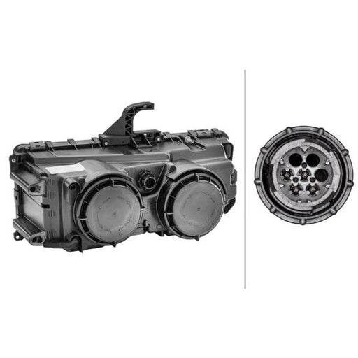 Hella Headlight Headlamp H7/H1 Right 1DB 247 011-021