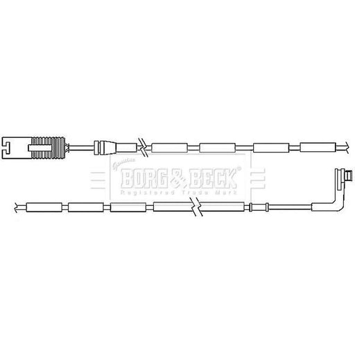 Borg & Beck Brake Pad Wear Sensor Rear BWL3037
