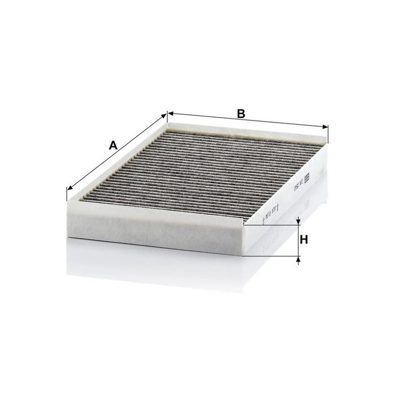MANN-FILTER Cabin Air Filter (Pollen Filter) CUK 3540