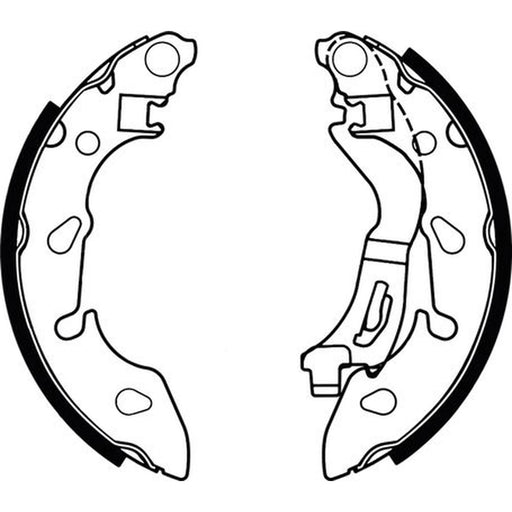 Abtex Brake Shoe Set Axle Kit ABS4360