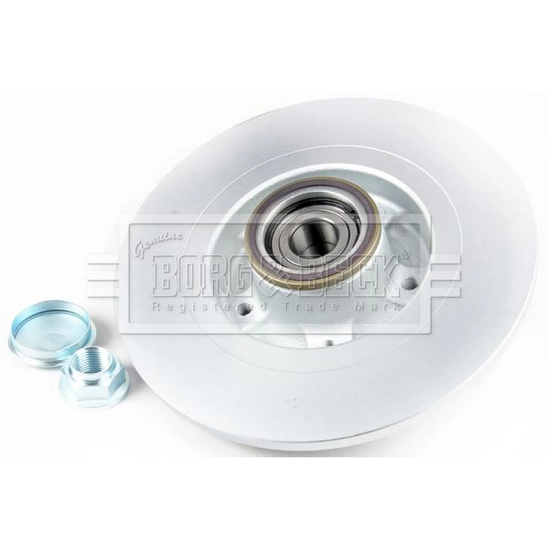 Borg & Beck 2 x Solid Rear Brake Discs BBD5968S-x2