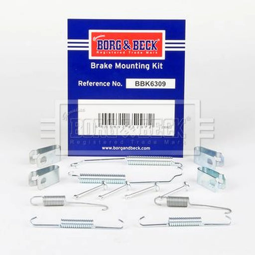 Borg & Beck Brake Shoe Accessory Kit Rear BBK6309