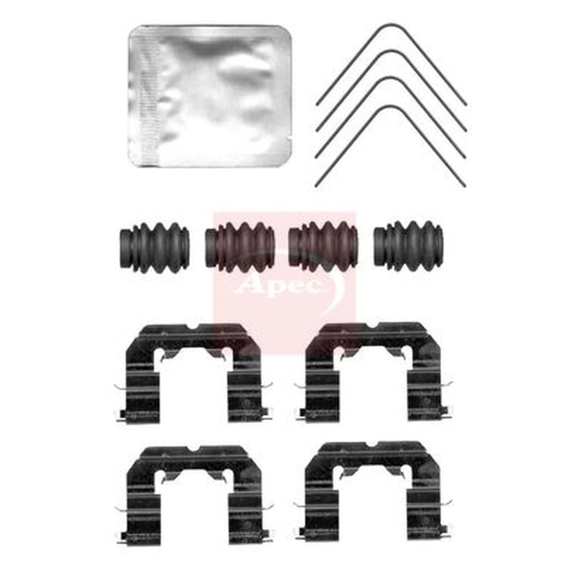 Apec Brake Pad Accessory Fitting Kit Front KIT1602