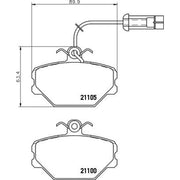 Mintex Front Brake Pad Set MDB1384