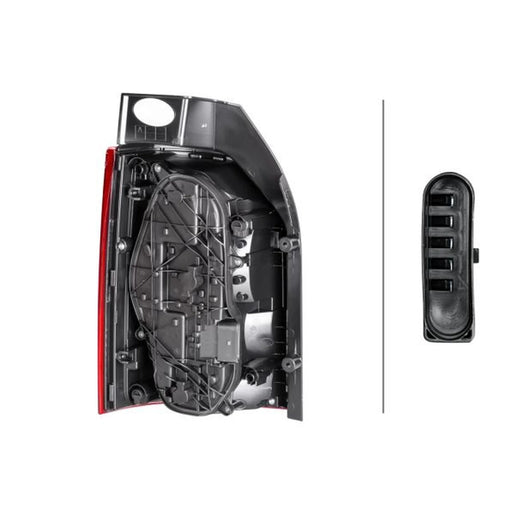 Hella Tail Light / Lamp W5W Right 2SK 012 336-061