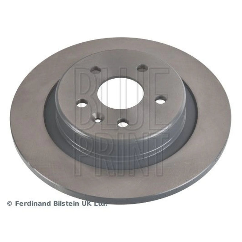 Blue Print 2 x Solid Rear Brake Discs ADW194344-x2