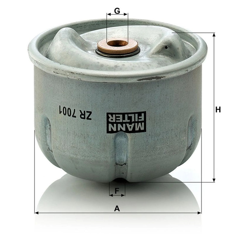 MANN-FILTER Engine Oil Filter ZR 7001
