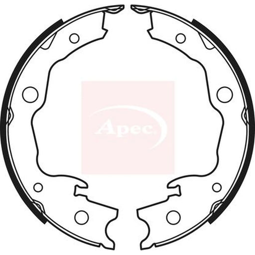 Apec Parking Brake Shoe Set SHU727