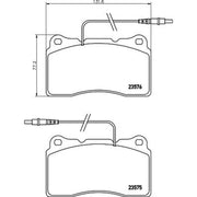 Mintex Front Brake Pad Set MDB2089
