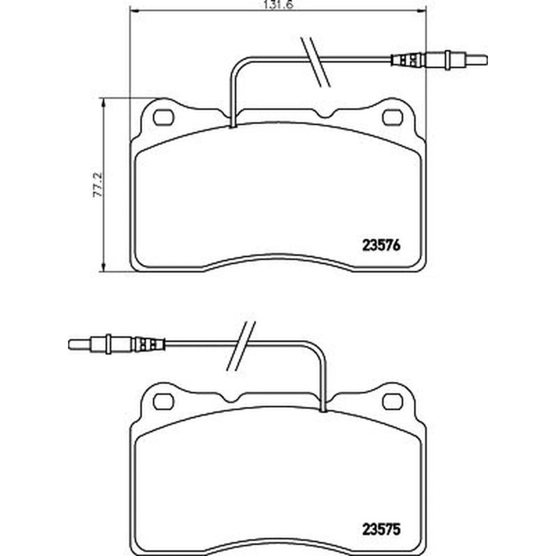 Mintex Front Brake Pad Set MDB2089