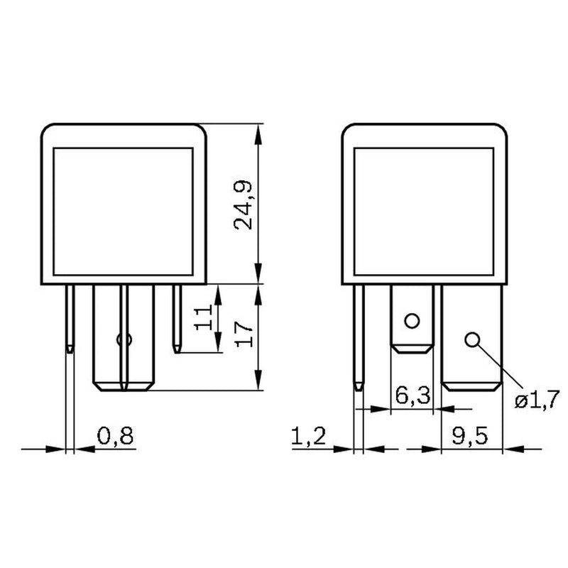 Bosch Main Power Relay 0 986 332 080