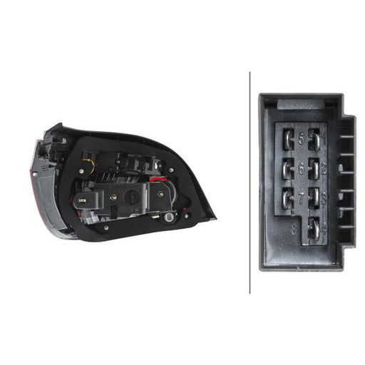Hella Tail Light / Lamp W16W Right 2VP 009 425-121