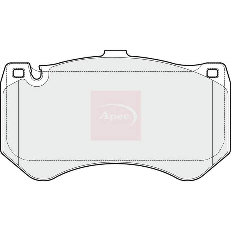 Apec Front Brake Pad Set PAD1820